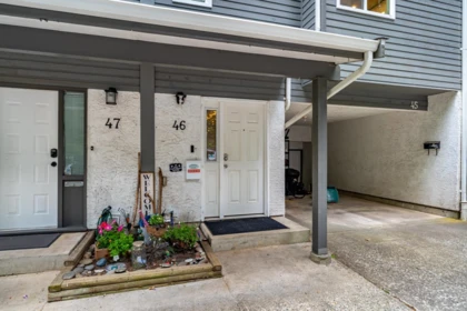 Outdoor Patio Photo of 46 1240 Falcon Drive, Coquitlam, BC