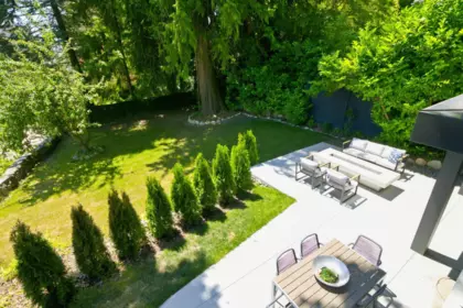 Aerial View of 2508 Nelson Avenue, West Vancouver, BC