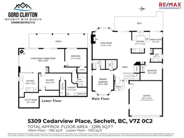 Garage Interior Photo of 5309 Cedarview Place, Sechelt, BC