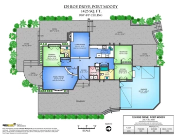Exterior Rear Photo of 129 Roe Drive, Port Moody, BC