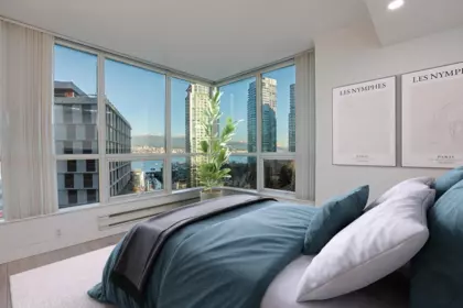 Primary Bedroom Photo of 702 588 Broughton Street, Vancouver, BC