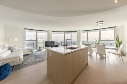 Family Room Photo of 2417 89 Nelson Street, Vancouver, BC