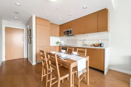 Kitchen Photo of 1503 5728 Berton Avenue, Vancouver, BC