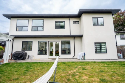 Aerial View of 4945 205a Street, Langley, BC