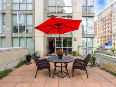 Backyard Photo of 401 1238 Richards Street, Vancouver, BC