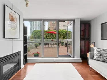 Exterior Rear Photo of 401 1238 Richards Street, Vancouver, BC