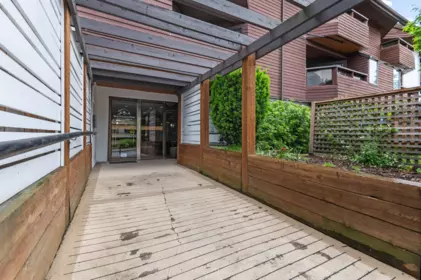Backyard Photo of 109 1177 Howie Avenue, Coquitlam, BC