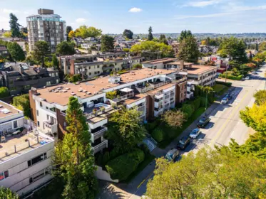 Outdoor Deck Photo of 303 2450 Cornwall Avenue, Vancouver, BC