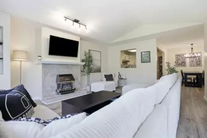 Living Room Photo of 304 6440 197 Street, Langley, BC