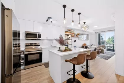 Dining Area Photo of 303 5420 208 Street, Langley, BC