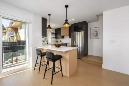 Family Room Photo of 102 314 Nelson Street, Coquitlam, BC