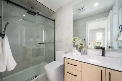 Guest Bathroom Photo of 102 314 Nelson Street, Coquitlam, BC