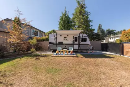 Aerial View of 21328 Campbell Avenue, Maple Ridge, BC
