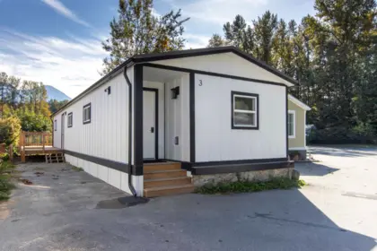 Exterior Rear Photo of 3 39884 Government Road, Squamish, BC