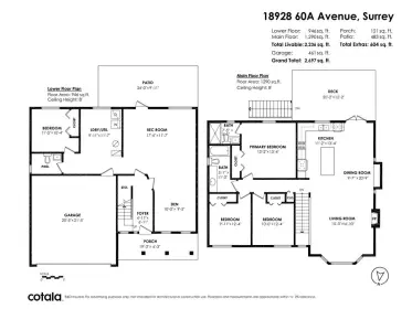18928 60a Avenue, Surrey, BC, Surrey — Single Family Residence for sale