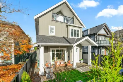 1 1809 E 15th Avenue, Vancouver, BC, Vancouver — Half Duplex for sale