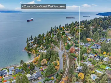 420 N Oxley Street, West Vancouver, BC, West vancouver — Single Family Residence for sale