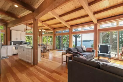 Dining Area Photo of 304 Esplanade Road, Keats Island, BC
