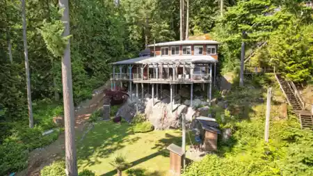 Exterior Rear Photo of 304 Esplanade Road, Keats Island, BC
