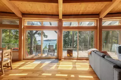 Family Room Photo of 304 Esplanade Road, Keats Island, BC