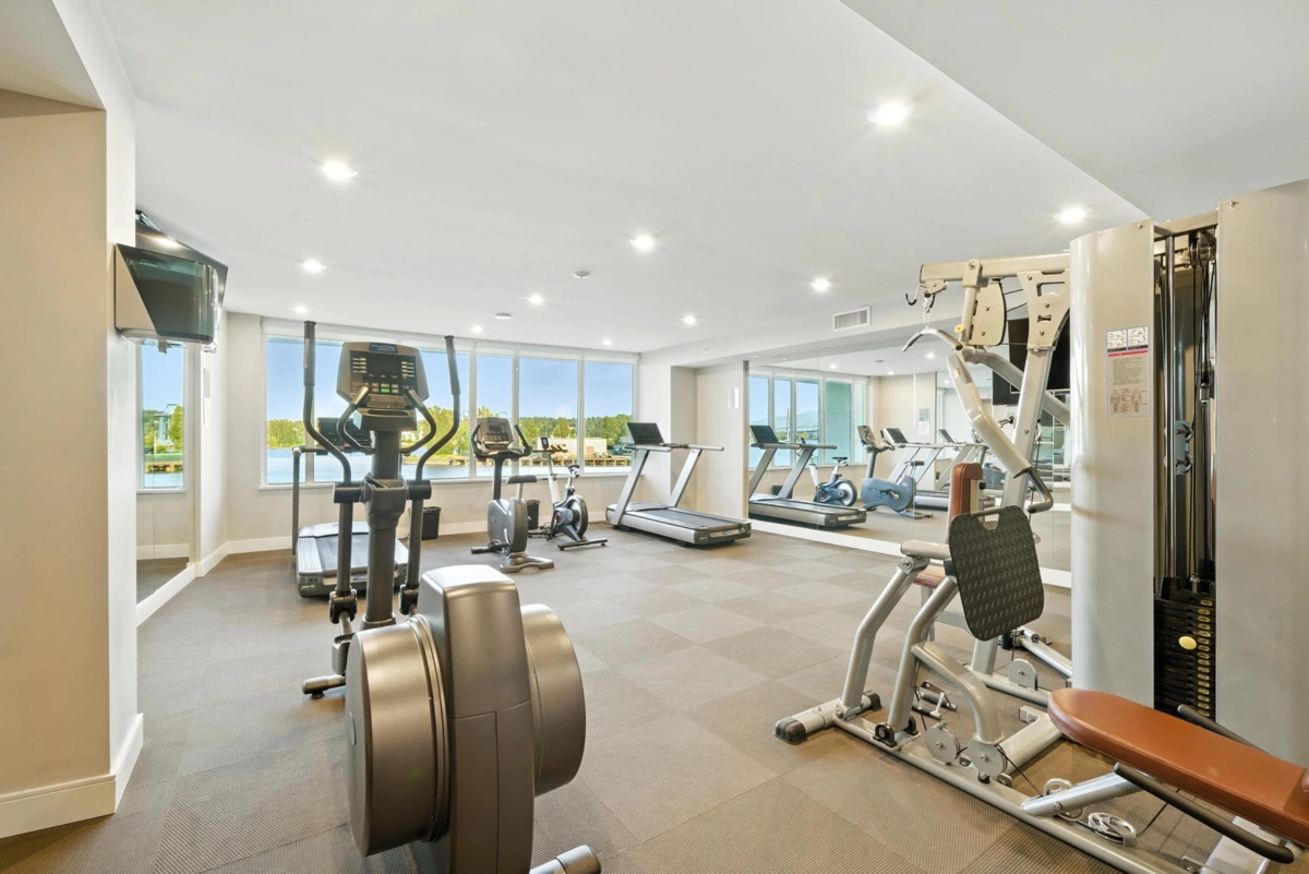 Aerial View of 1501 210 Salter Street, New Westminster, BC