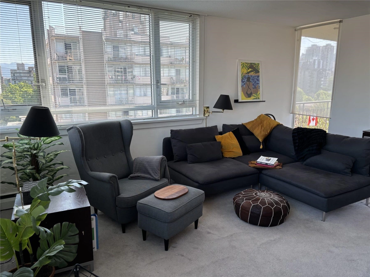 Exterior Rear Photo of 1006 1850 Comox Street, Vancouver, BC