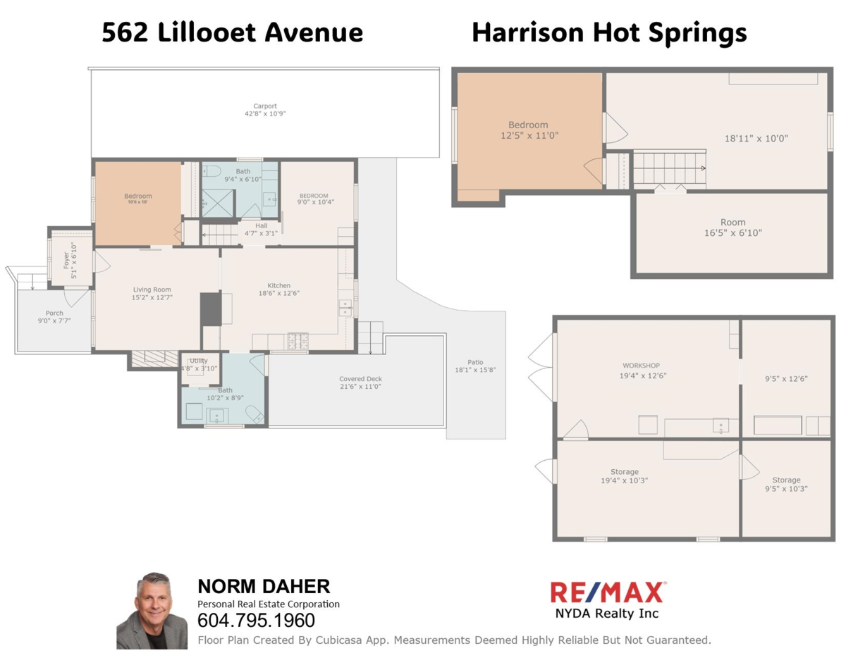 Living Room Photo of 562 Lillooet Avenue, Harrison Hot Springs, BC