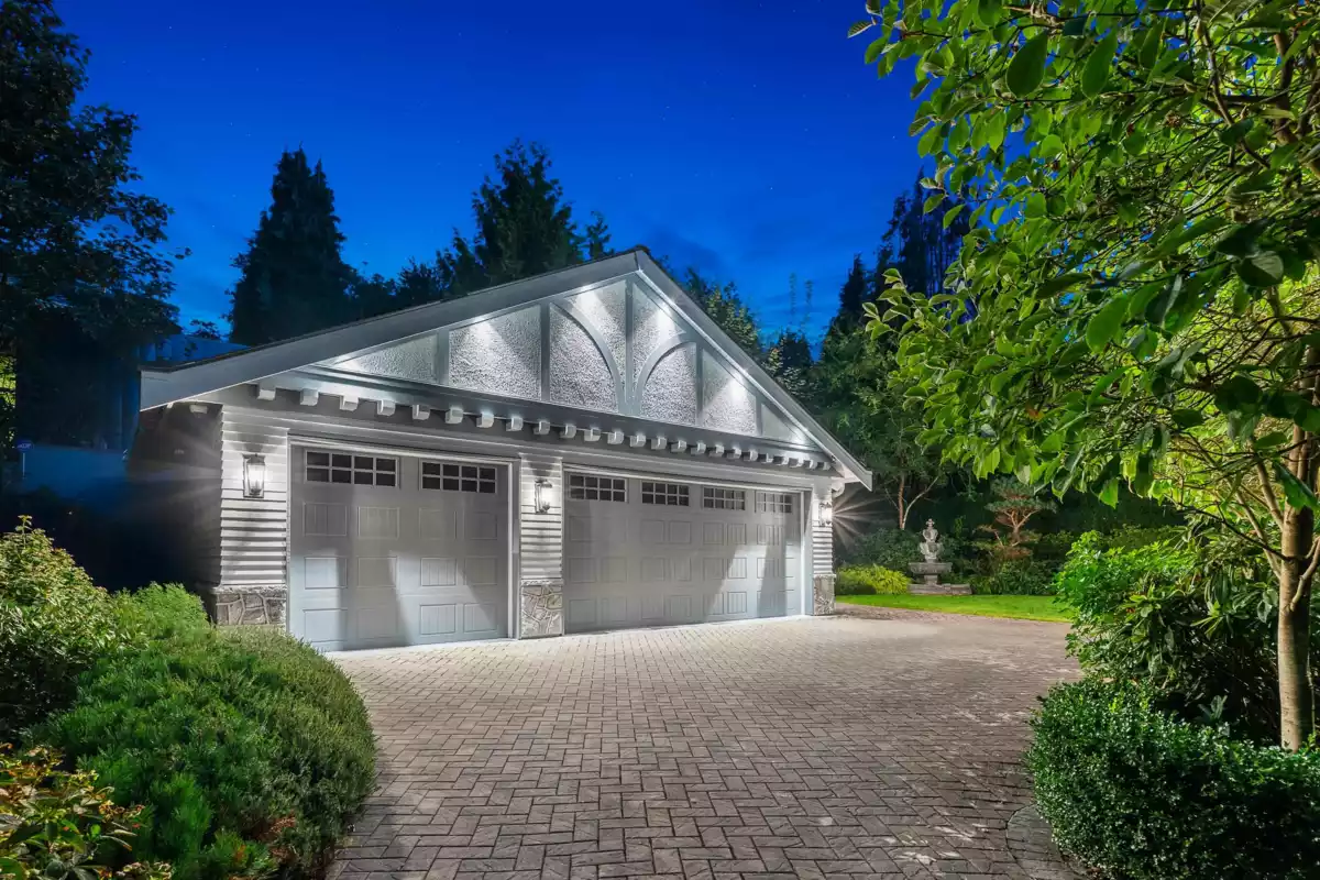 Aerial View of 1980 Cedar Crescent, Vancouver, BC