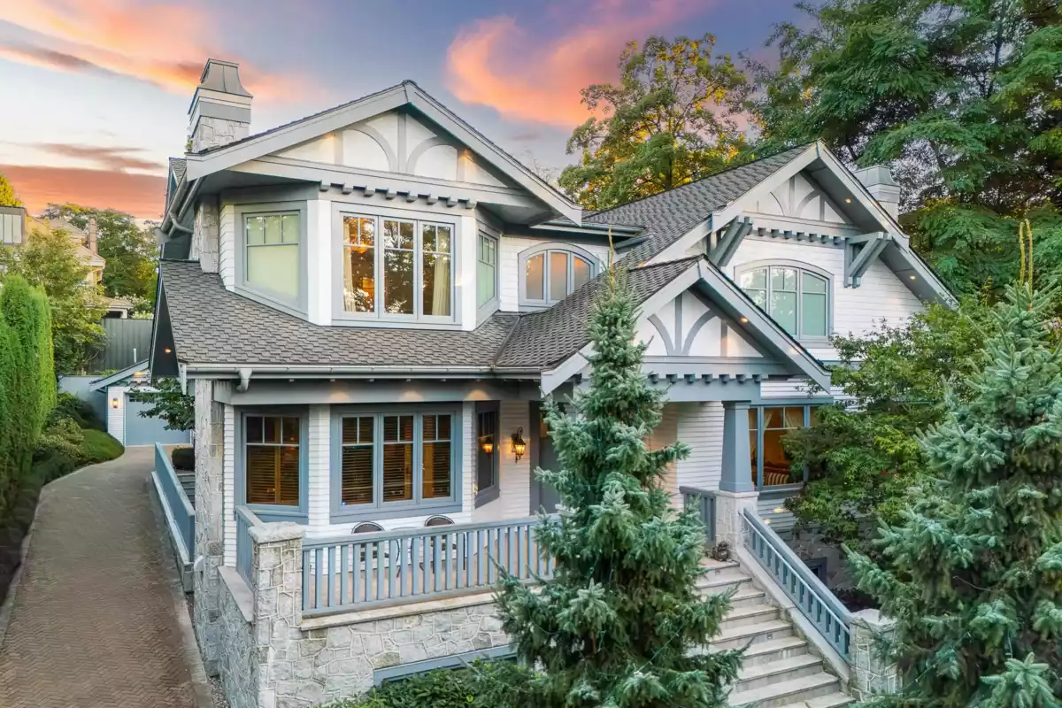 Exterior Rear Photo of 1980 Cedar Crescent, Vancouver, BC