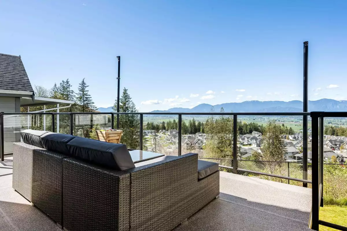 Aerial View of 50473 Kingston Drive, Chilliwack, BC