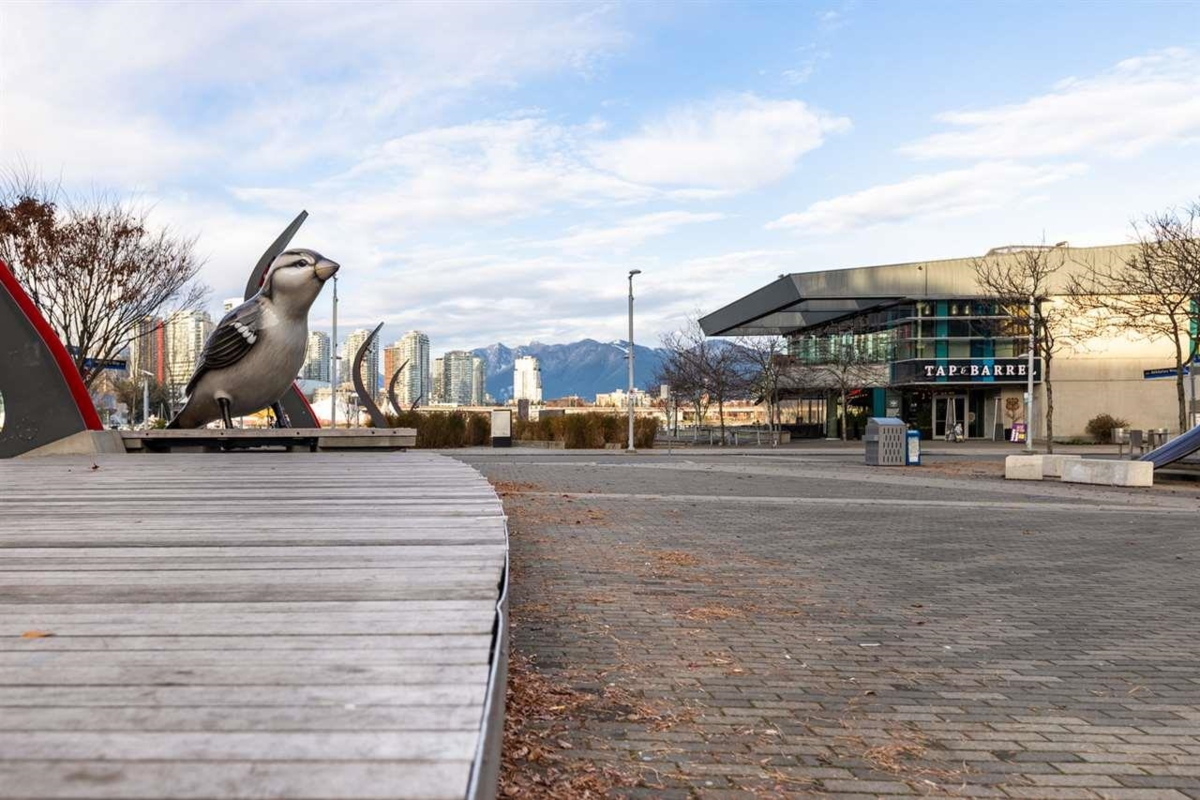 Aerial View of 403 1788 Ontario Street, Vancouver, BC