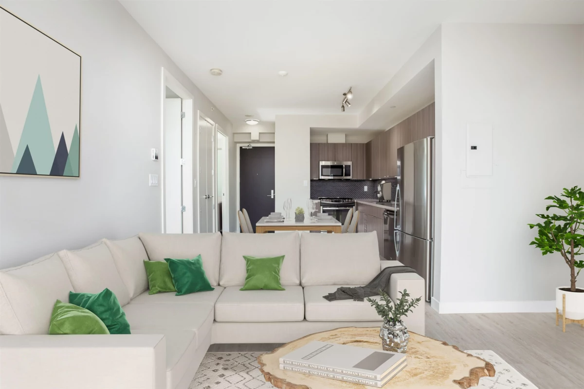 Living Room Photo of 403 1788 Ontario Street, Vancouver, BC