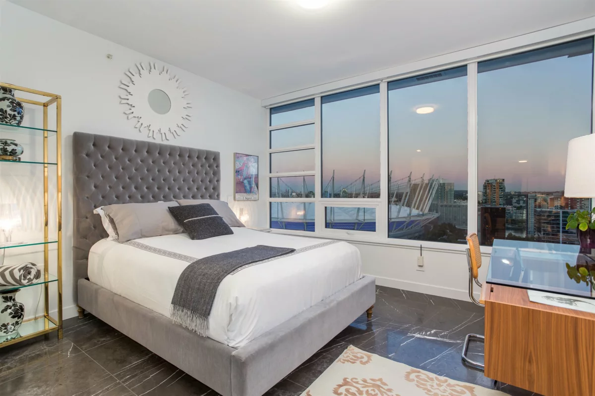 Backyard Photo of 2004 885 Cambie Street, Vancouver, BC