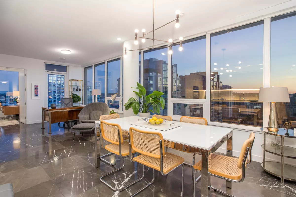 Basement Recreation Room Photo of 2004 885 Cambie Street, Vancouver, BC