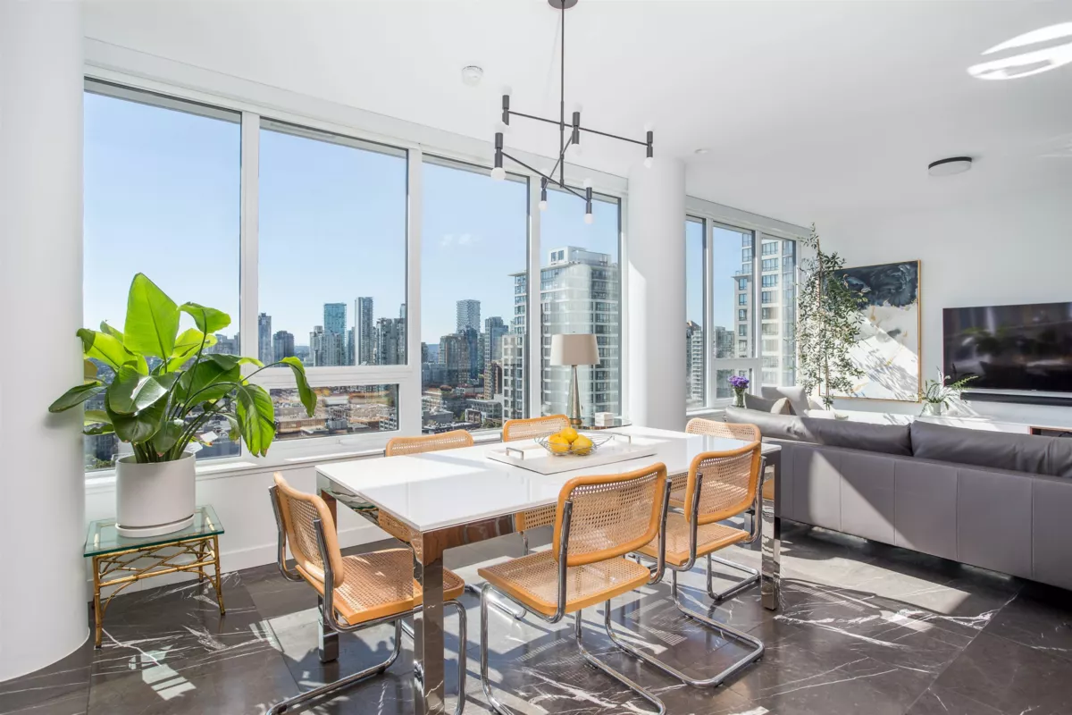 Dining Area Photo of 2004 885 Cambie Street, Vancouver, BC