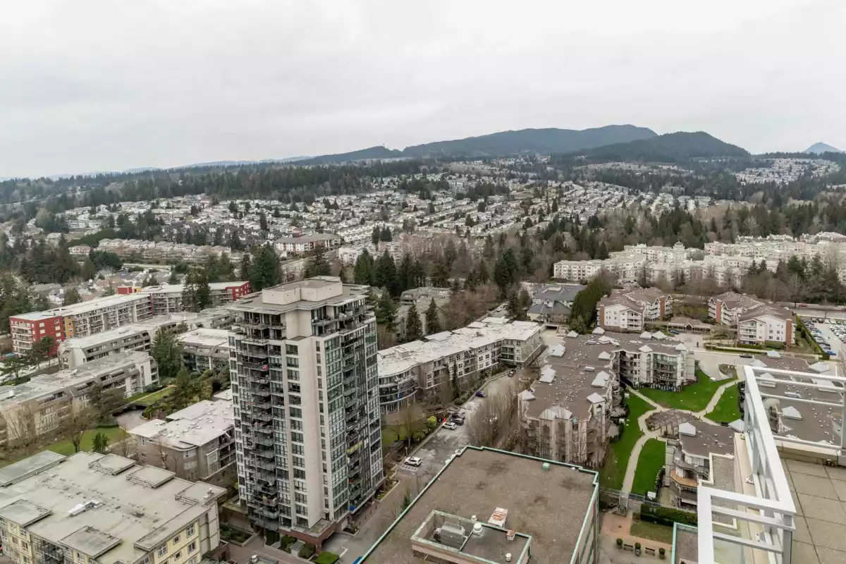 Backyard Photo of 3202 2978 Glen Drive, Coquitlam, BC