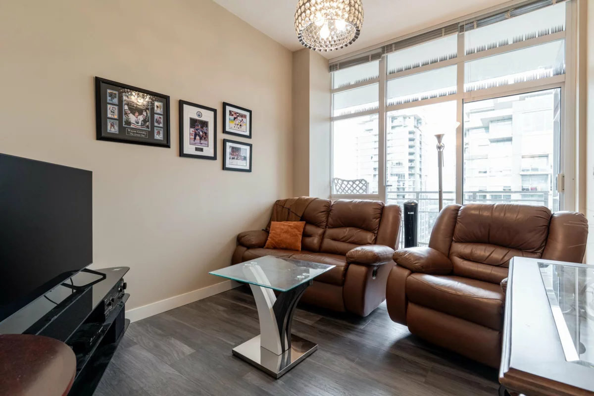 Basement Recreation Room Photo of 3202 2978 Glen Drive, Coquitlam, BC