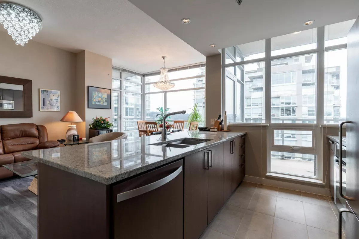 Bedroom 2 Photo of 3202 2978 Glen Drive, Coquitlam, BC