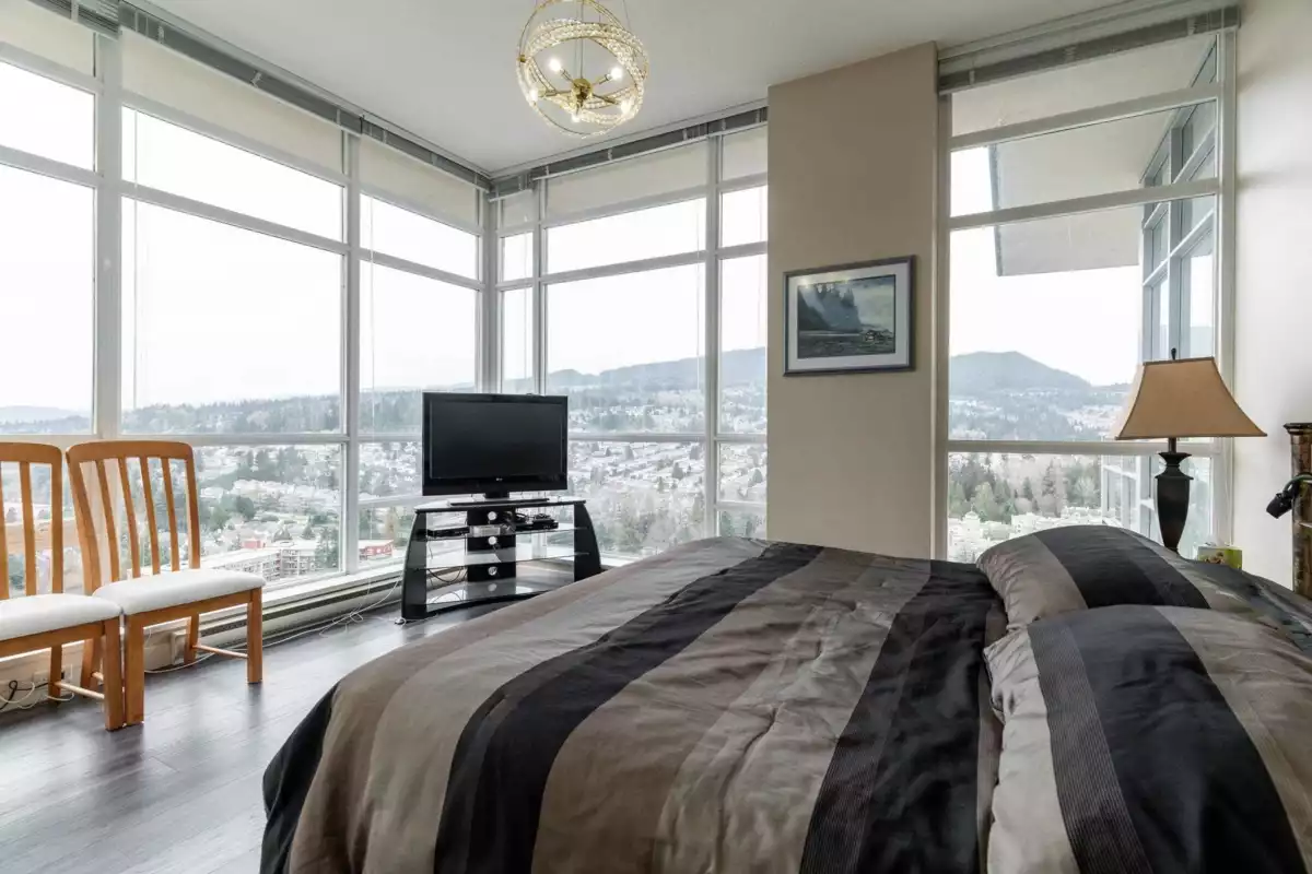 Bedroom 4 Photo of 3202 2978 Glen Drive, Coquitlam, BC