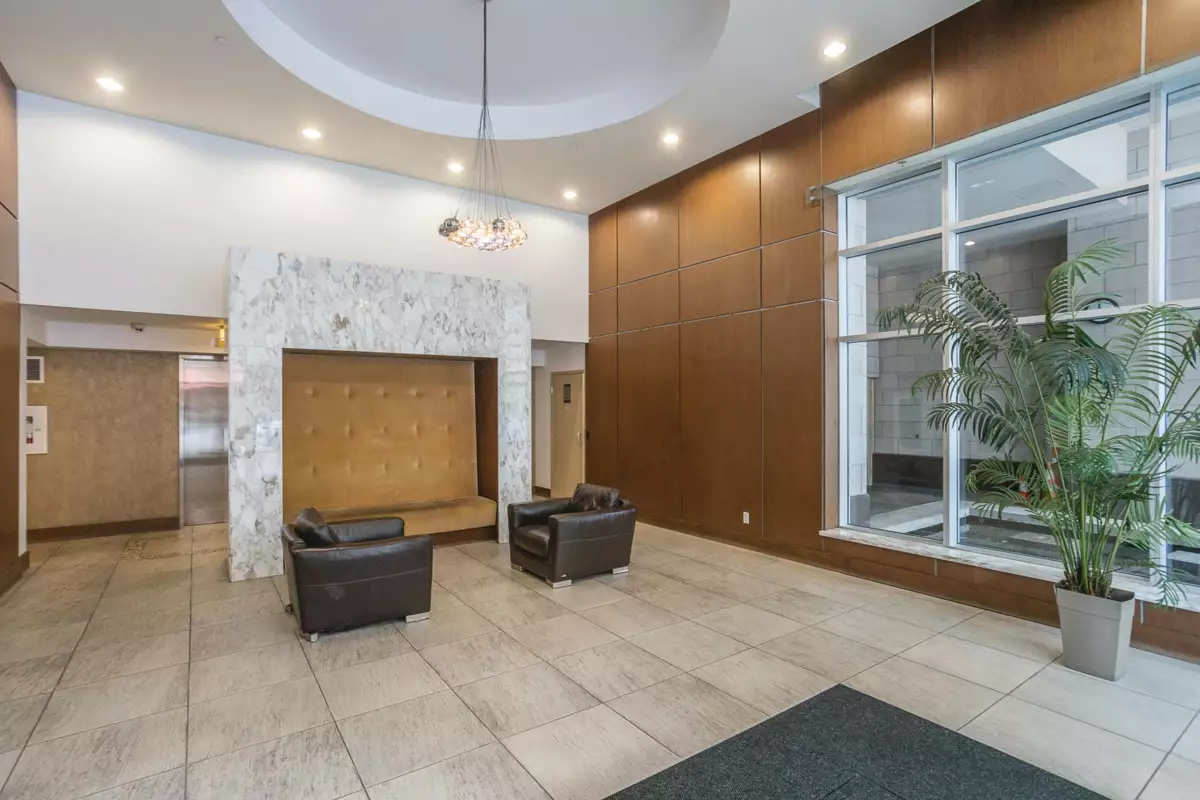 Living Room Photo of 3202 2978 Glen Drive, Coquitlam, BC