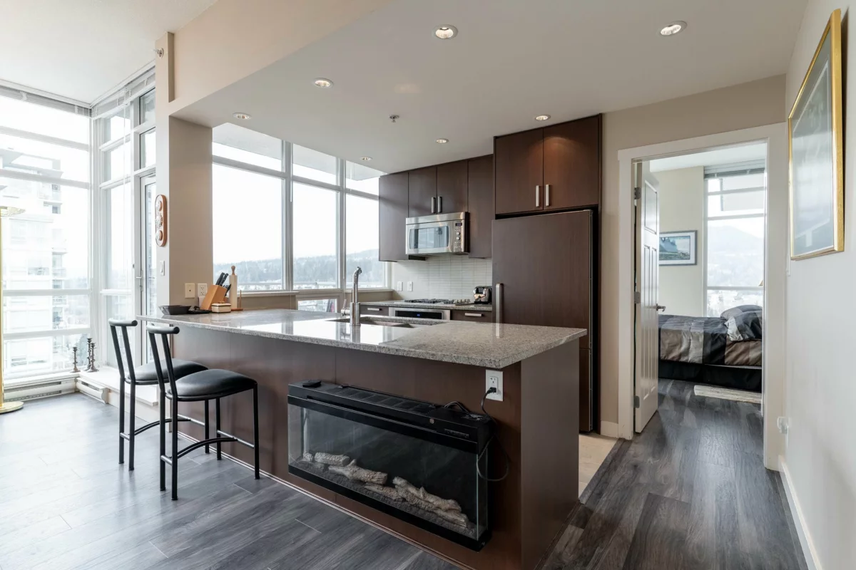 Walk-In Closet Photo of 3202 2978 Glen Drive, Coquitlam, BC