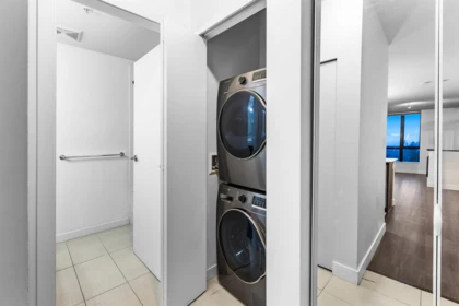 Garage Interior Photo of 2507 110 Brew Street, Port Moody, BC