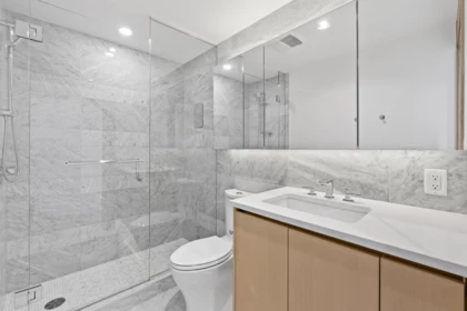 Powder Room Photo of 684 87 Nelson Street, Vancouver, BC