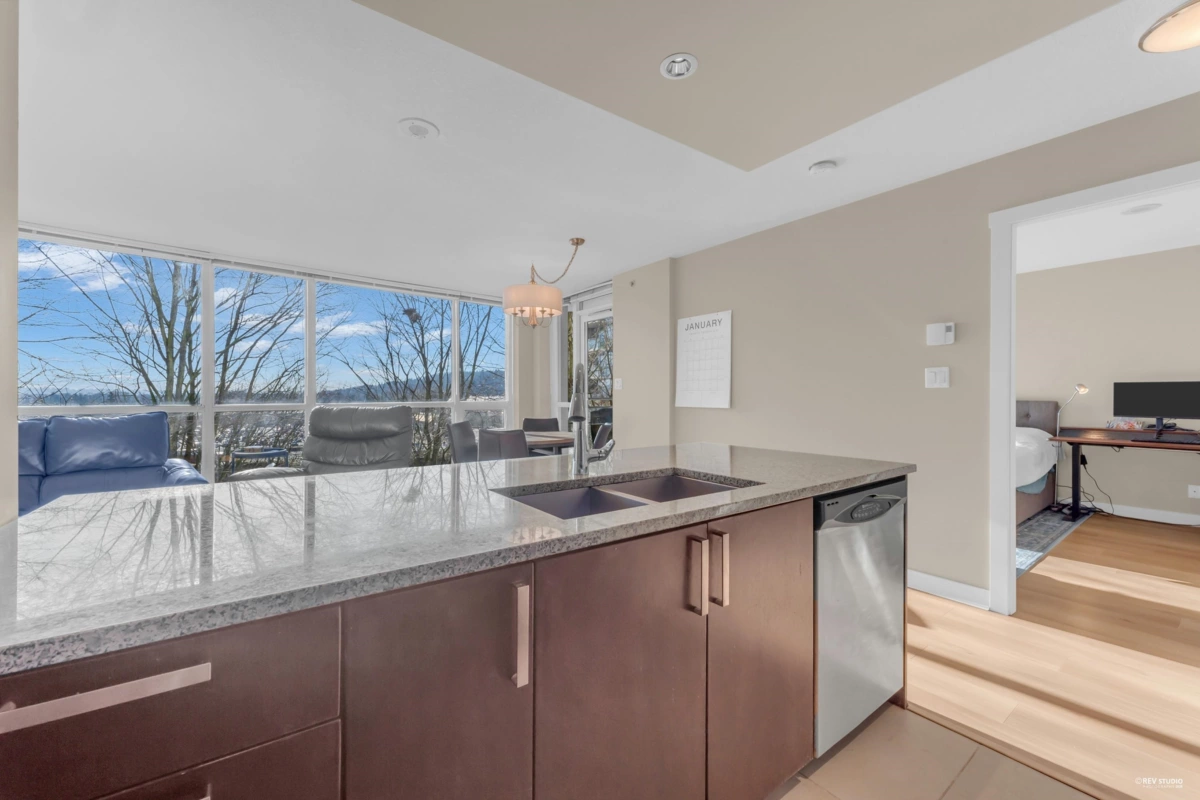 Bedroom 3 Photo of 705 2978 Glen Drive, Coquitlam, BC