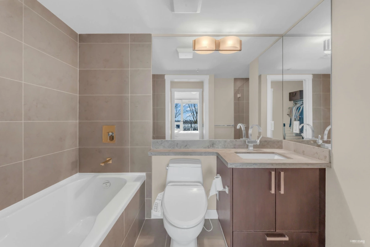 Garage Interior Photo of 705 2978 Glen Drive, Coquitlam, BC