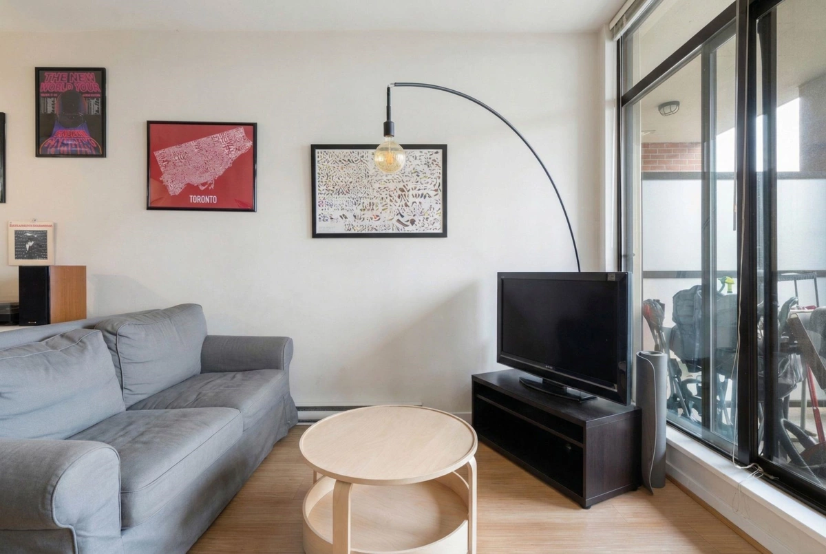 Living Room Photo of 606 531 Beatty Street, Vancouver, BC