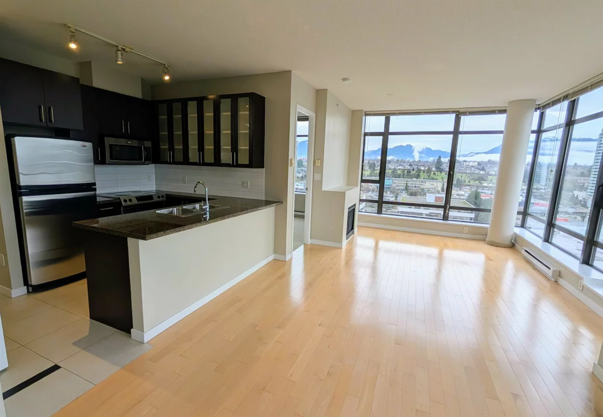 Living Room Photo of 1703 4250 Dawson Street, Burnaby, BC