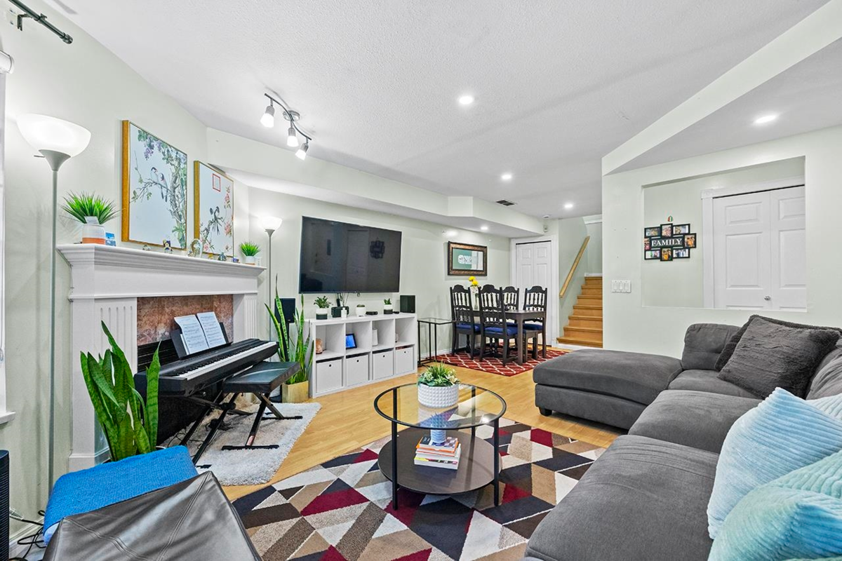 Living Room Photo of 52 7188 Edmonds Street, Burnaby, BC