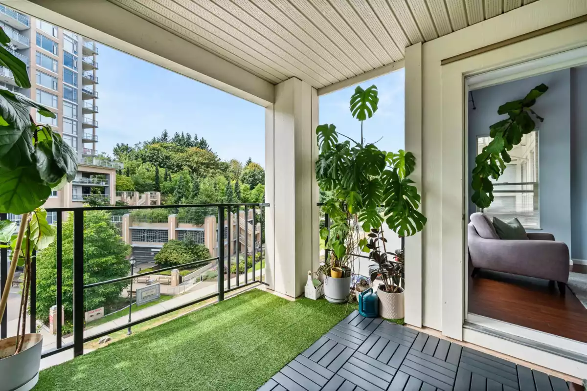 Backyard Photo of 408 275 Ross Drive, New Westminster, BC