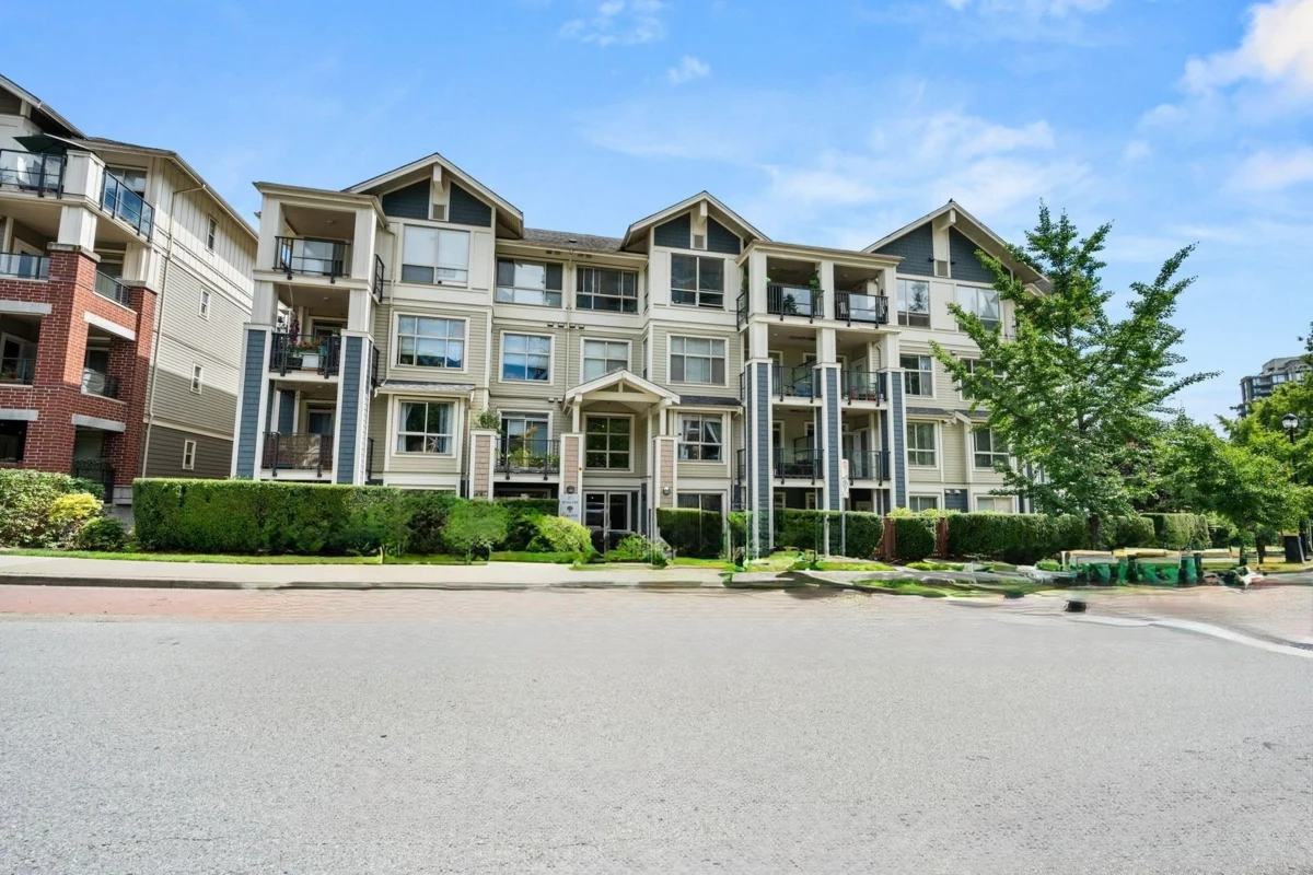 Exterior Rear Photo of 408 275 Ross Drive, New Westminster, BC